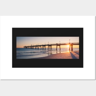 Okaloosa Fishing Pier Sunset Florida Posters and Art